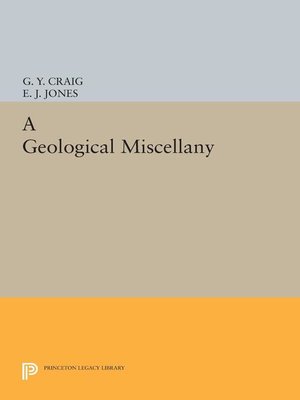 cover image of A Geological Miscellany